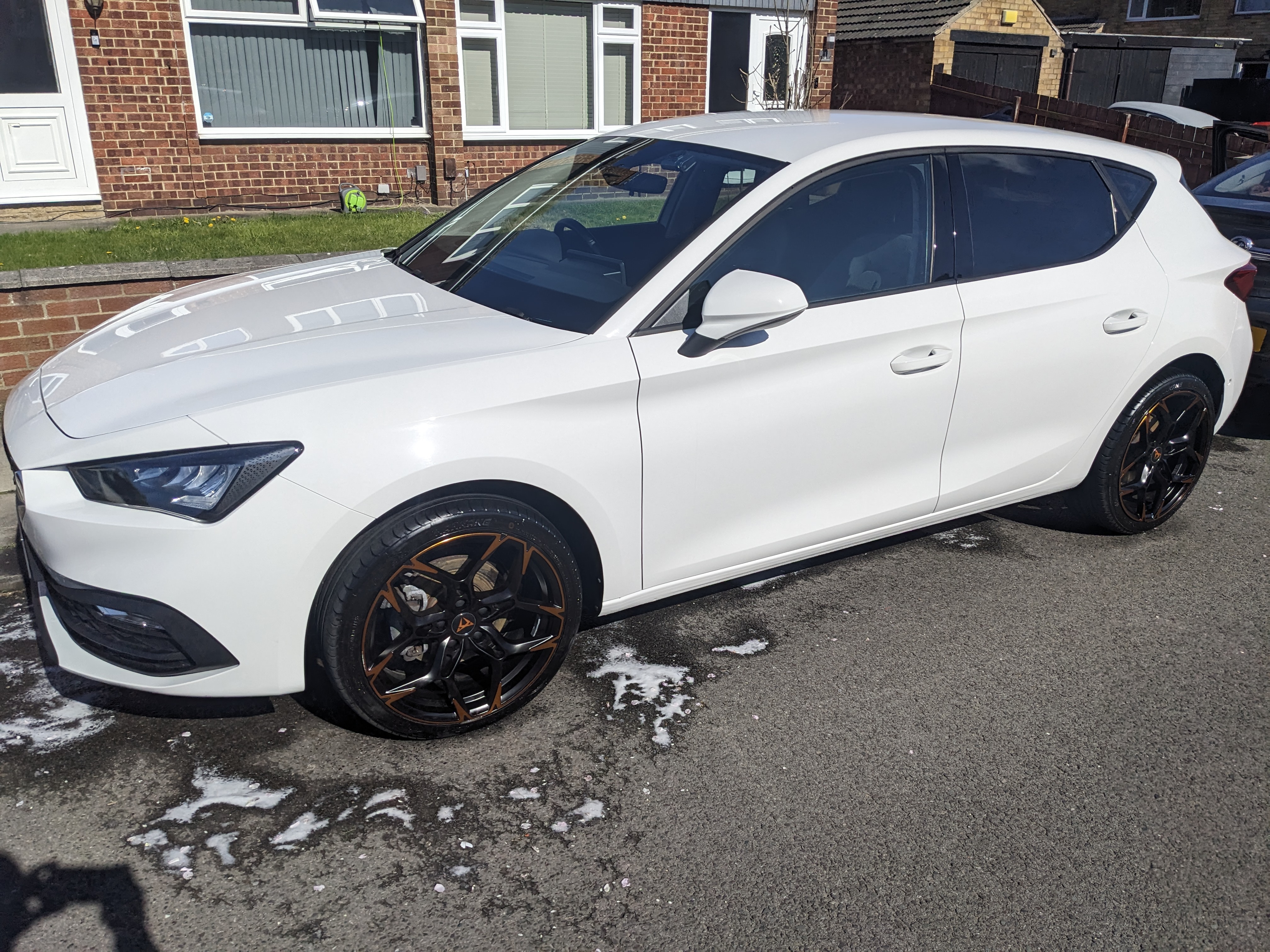 Finished SEAT car after detailing